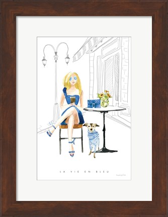 Framed Paris Girlfriends VI Print