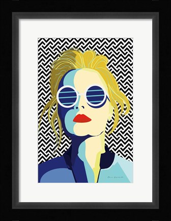 Framed Style and Attitude IV Print