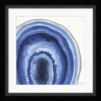 Framed Geode I Print