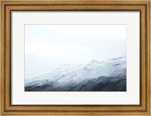 Framed Mountain Gradient Print