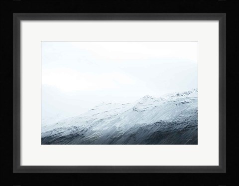 Framed Mountain Gradient Print