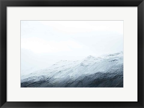 Framed Mountain Gradient Print