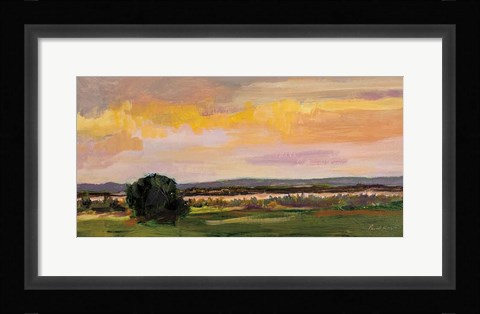 Framed Dusk on Mesa Print
