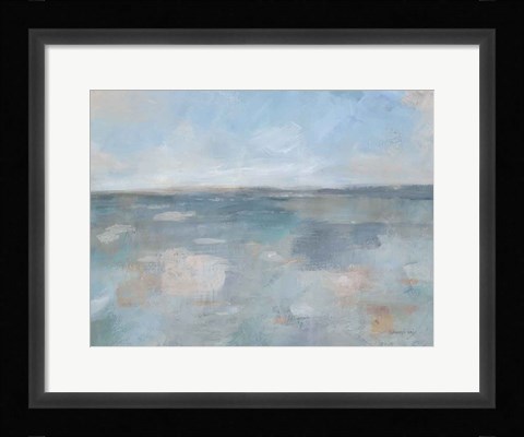 Framed Simply by the Sea Print