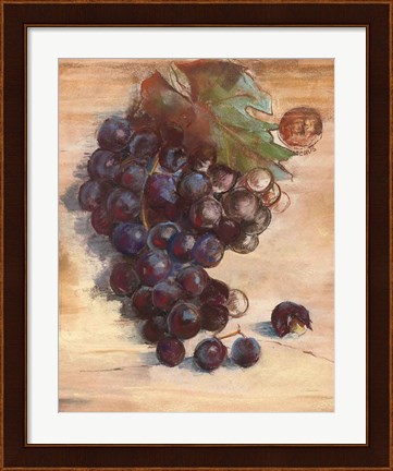Framed Grape Harvest III No Label Print