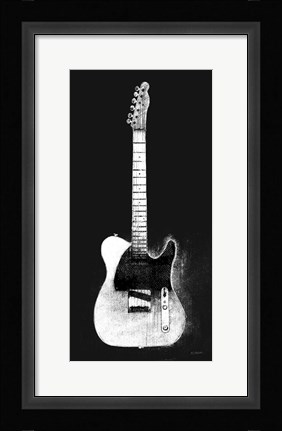 Framed Garage Band I WB Print