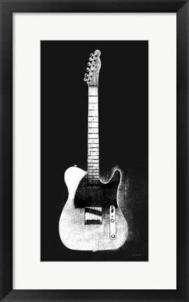 Framed Garage Band I WB Print