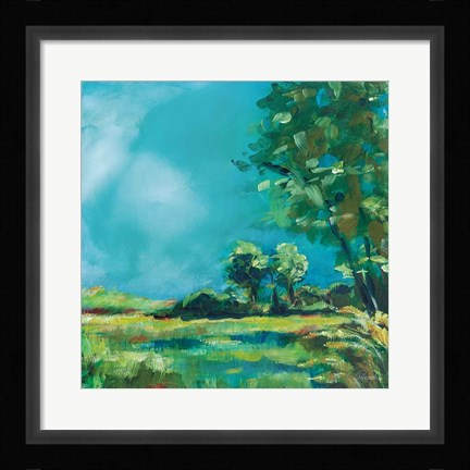 Framed July Meadow Print