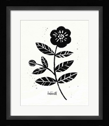 Framed Bold Blooms IV Print