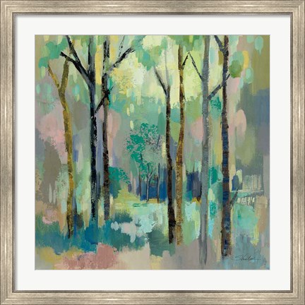 Framed Romantic Forest Print