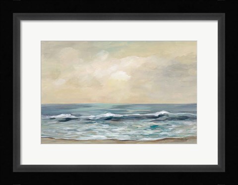 Framed Gentle Waves Print