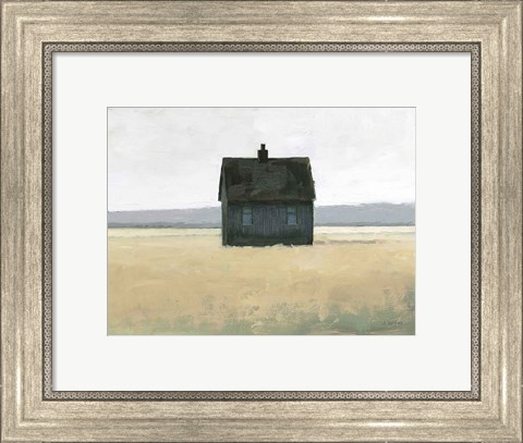 Framed Lonely Landscape II Print