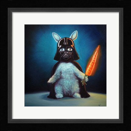 Framed Bunny Vader Print