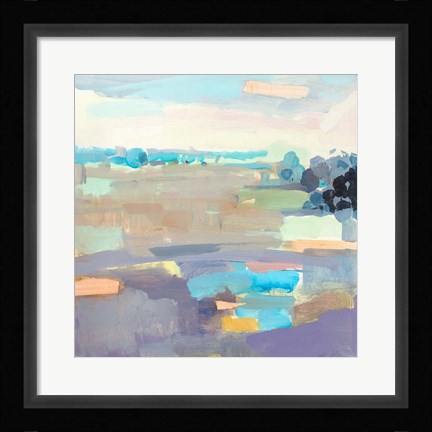 Framed Sherbert Sky Print