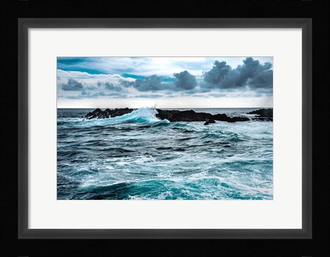 Framed Wind and Wave Print