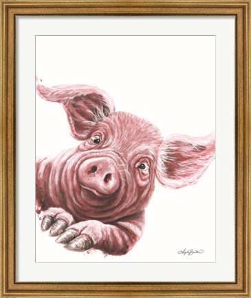 Framed This Little Piggy&#39;s Toes Print