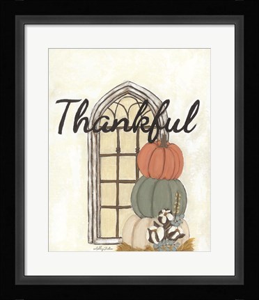 Framed Fall Thankful Print