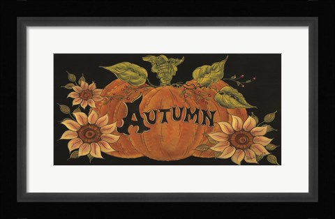 Framed Pumpkin Spice Print