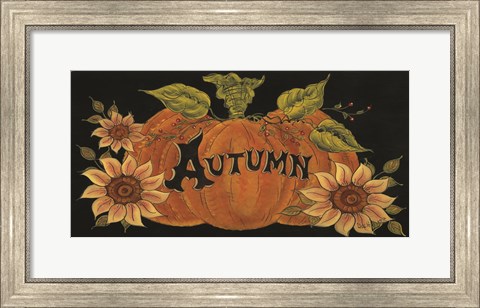 Framed Pumpkin Spice Print