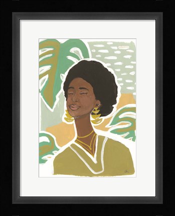 Framed Tropics Print