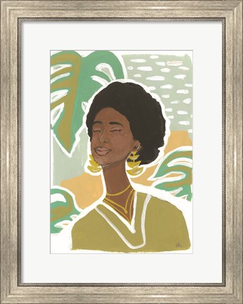 Framed Tropics Print