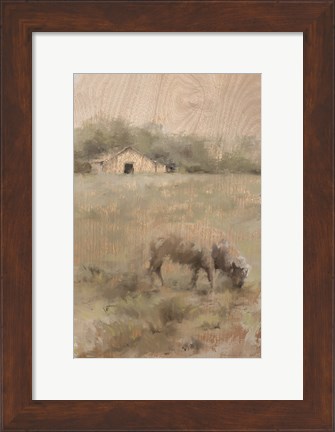 Framed Front Pasture Print