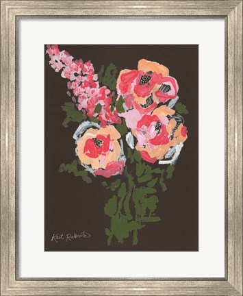 Framed Flowers for Charlotte Print