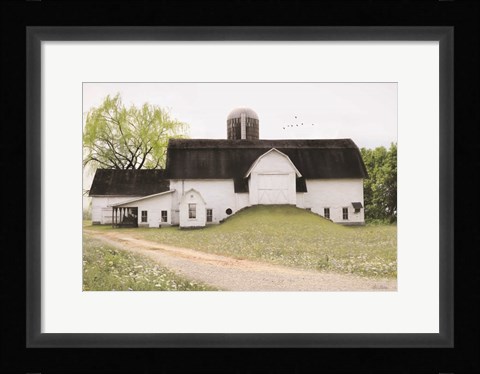 Framed Big Country Barn Print