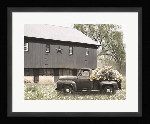 Framed High on Summertime Print