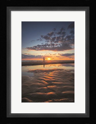 Framed Peaceful Sunset Print