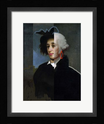 Framed Cheeky Master George Print