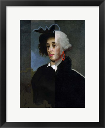 Framed Cheeky Master George Print