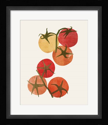 Framed Organic Veg IV Print