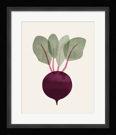Framed Organic Veg IX Print