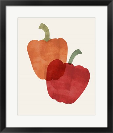 Framed Organic Veg VII Print