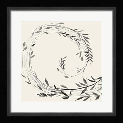 Framed Crown of Vines II Print