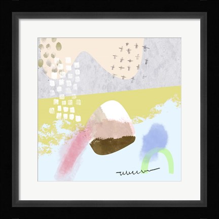 Framed Autumn Hiking III Print