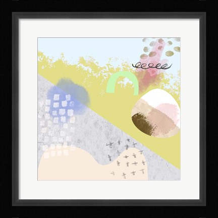 Framed Autumn Hiking IV Print