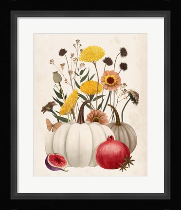 Framed Fall Botanicals II Print