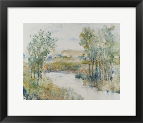 Framed Trees on the Creek I Print