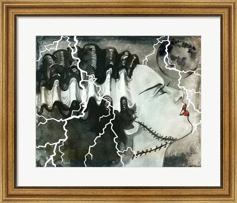 Framed Scream Queens I Print