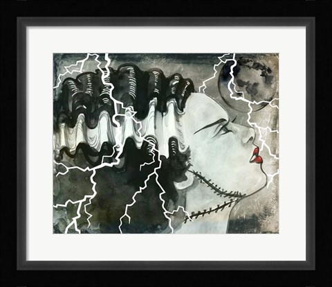 Framed Scream Queens I Print