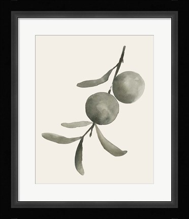 Framed Twilight Oranges IV Print
