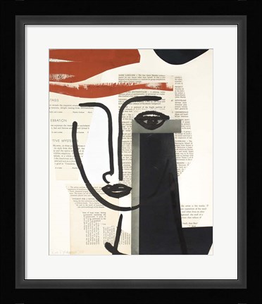 Framed Faces of A Century VI Print