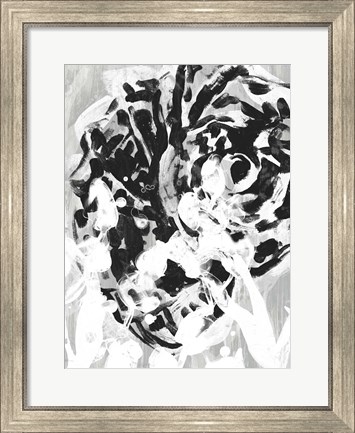 Framed Ocean Inkblot III Print