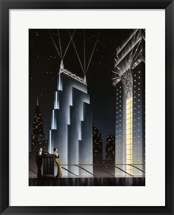 Framed Into the Night Print