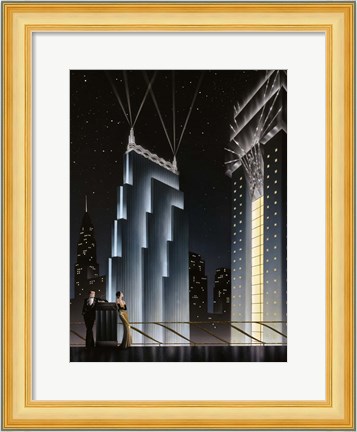 Framed Into the Night Print