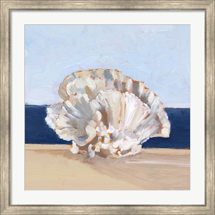 Framed Coral By the Shore III Print