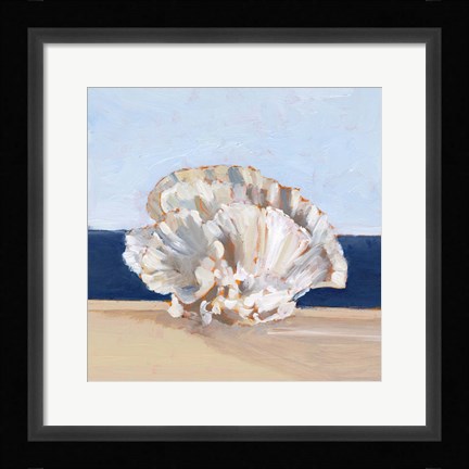 Framed Coral By the Shore III Print