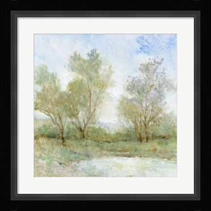 Framed Cool Breeze I Print